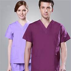 Purple Hospital Scrubs