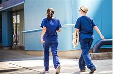 Blue Hospital Scrubs