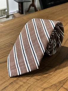 Brown Striped Chef Pants