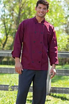 Burgundy Chef Coat