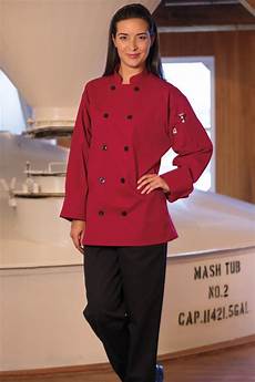 Burgundy Chef Coat