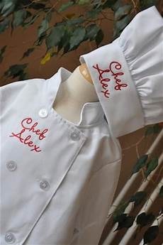 Embroidered Chef Coat