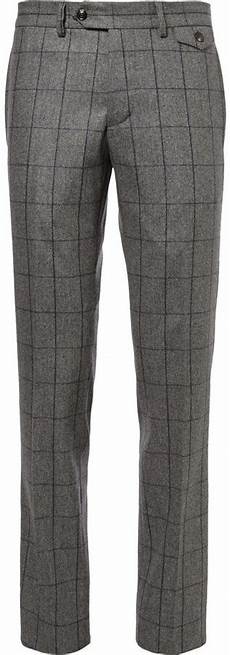 Grey Striped Chef Pants