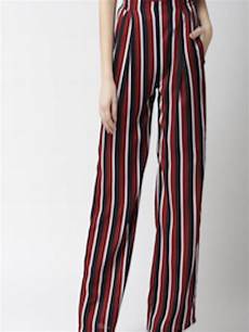 Grey Striped Chef Pants